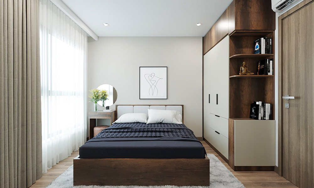 Chọn tủ quần áo phù hợp với căn phòng