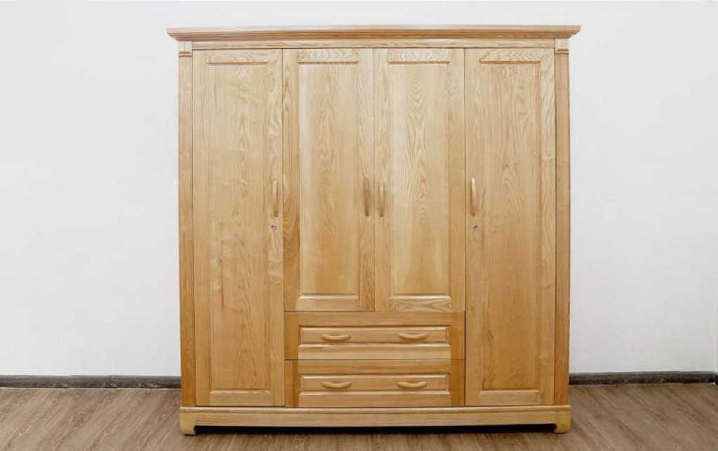 Combo Nội Thất Phòng Ngủ Gỗ Sồi - BPN008