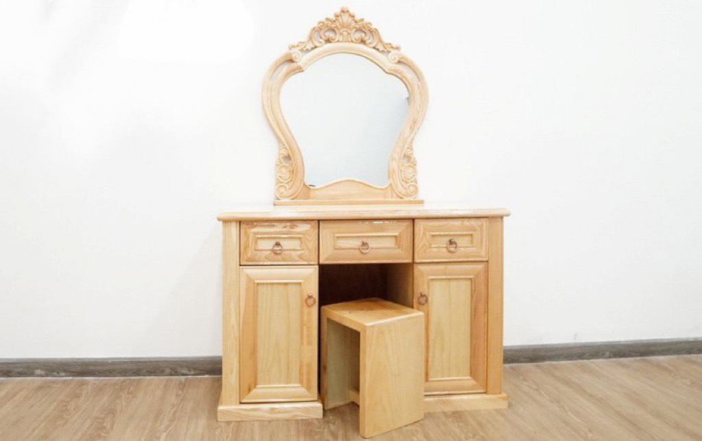 Combo Nội Thất Phòng Ngủ Gỗ Sồi - BPN008