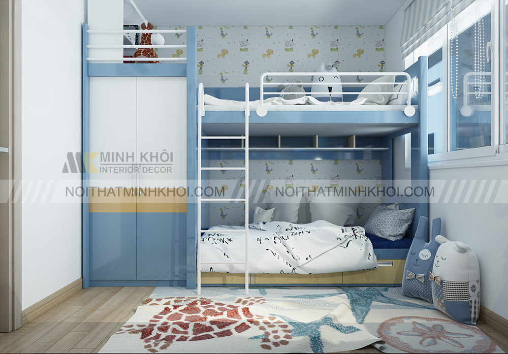 Đặc điểm của thiết kế kiểu giường tầng