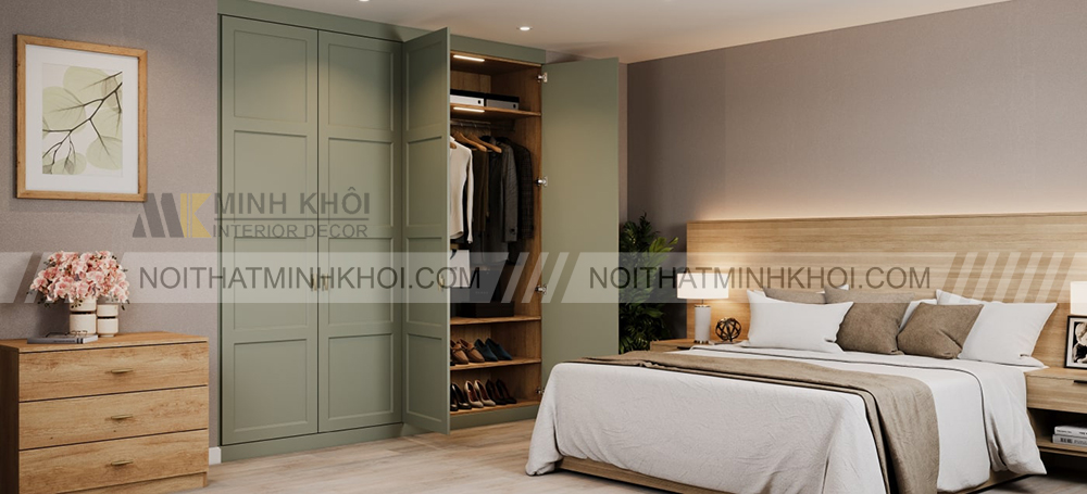 Đặc điểm của tủ giày âm tường