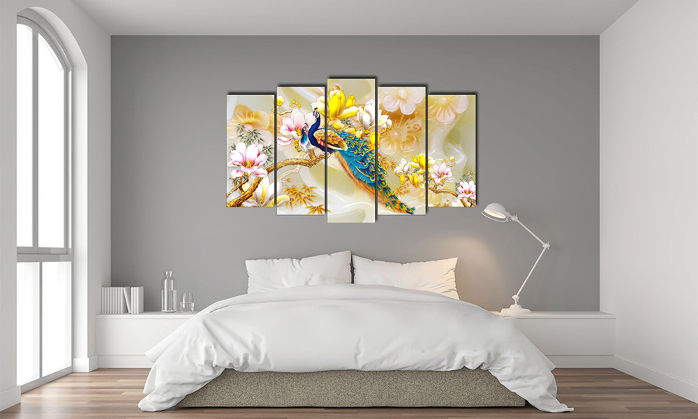 Decor đầu giường phòng ngủ hiện đại