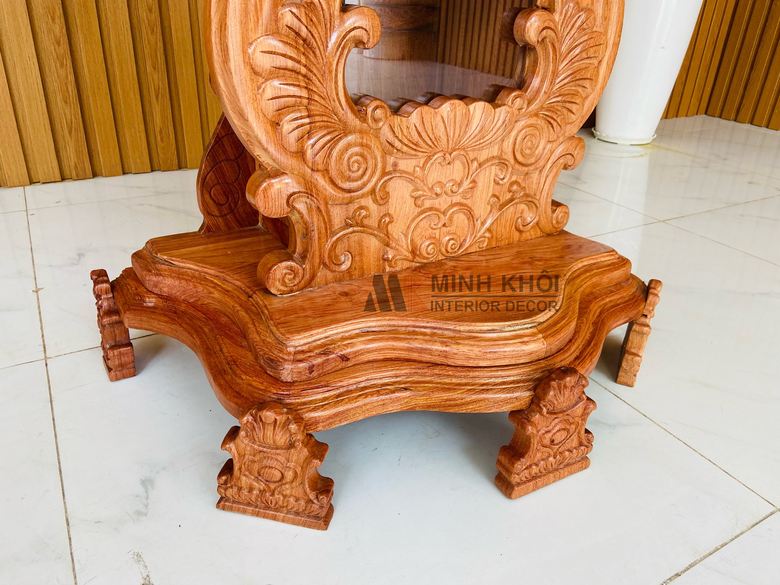 Đồng Hồ Gỗ Hương Đá 1m7 - DH908