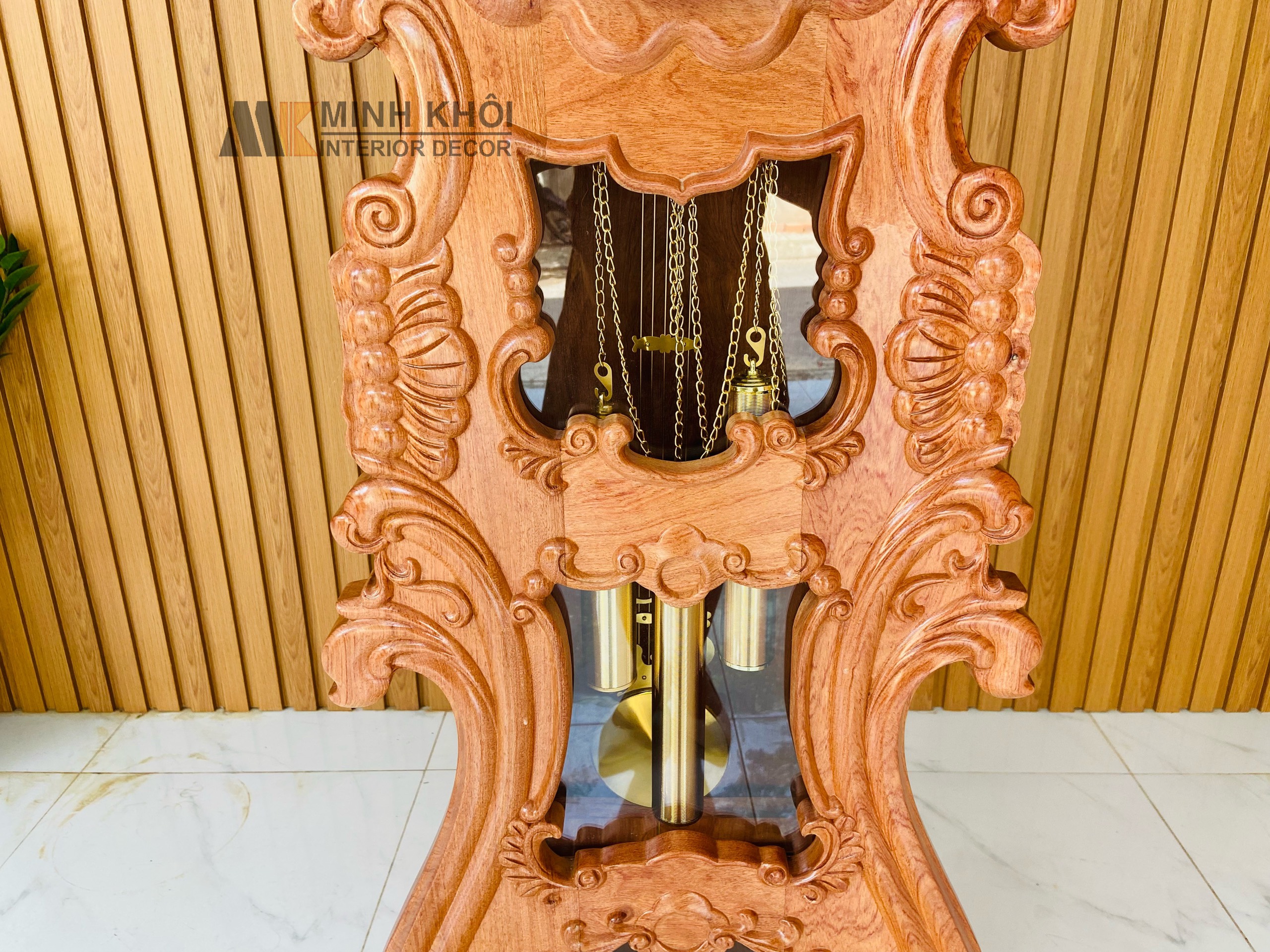 Đồng Hồ Gỗ Hương Đá 1m7 - DH908