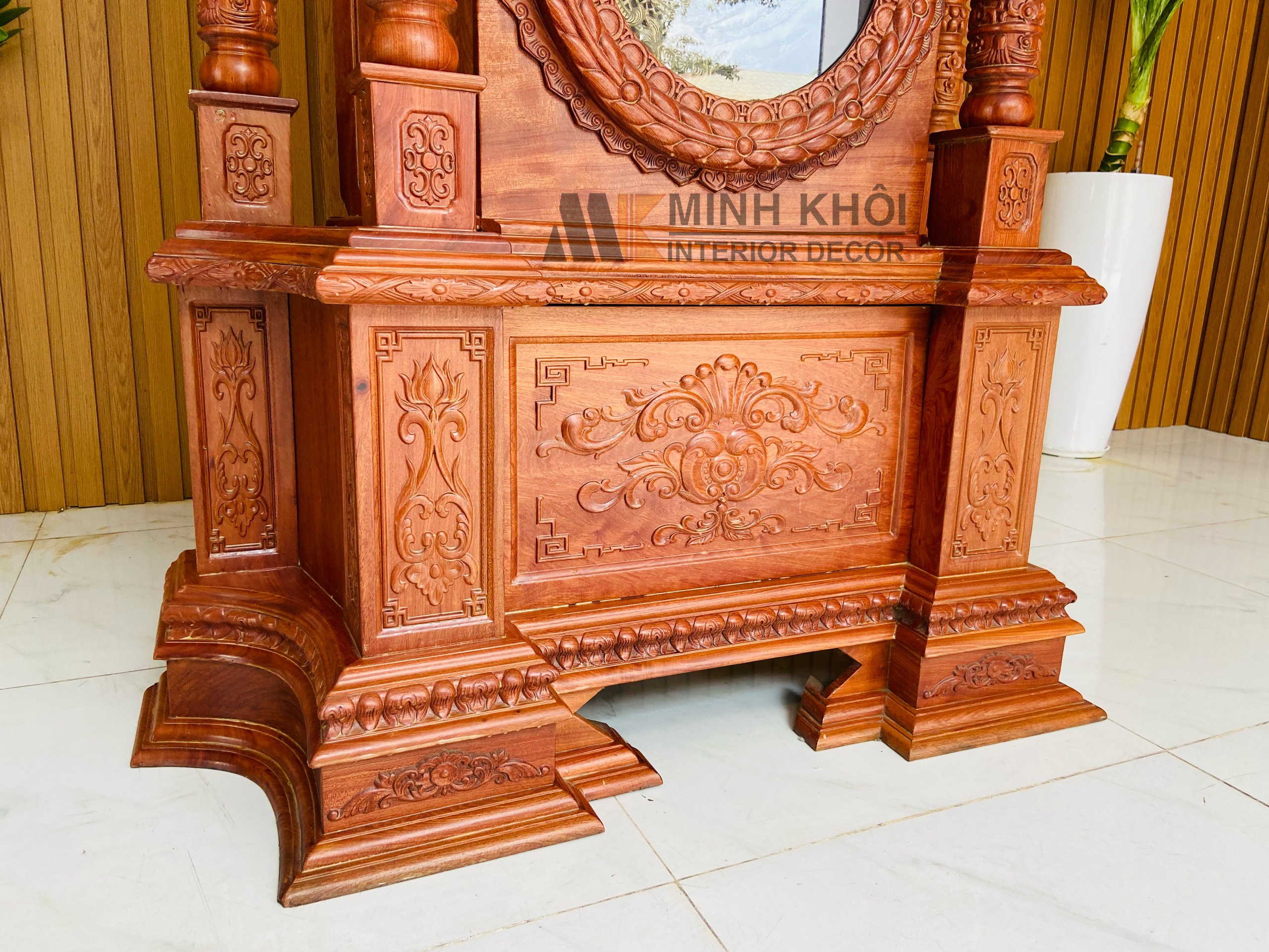 Đồng Hồ Hương Đá Tháp Đại Cao Cấp - DH907