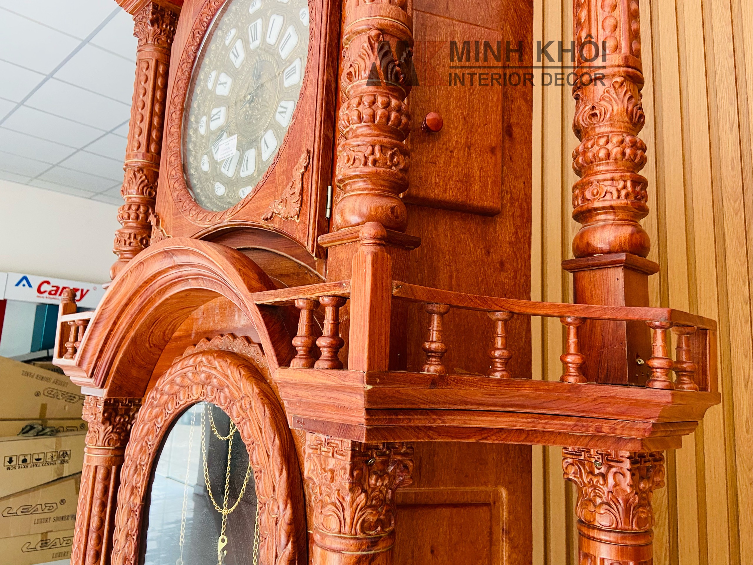 Đồng Hồ Hương Đá Tháp Đại Cao Cấp - DH907