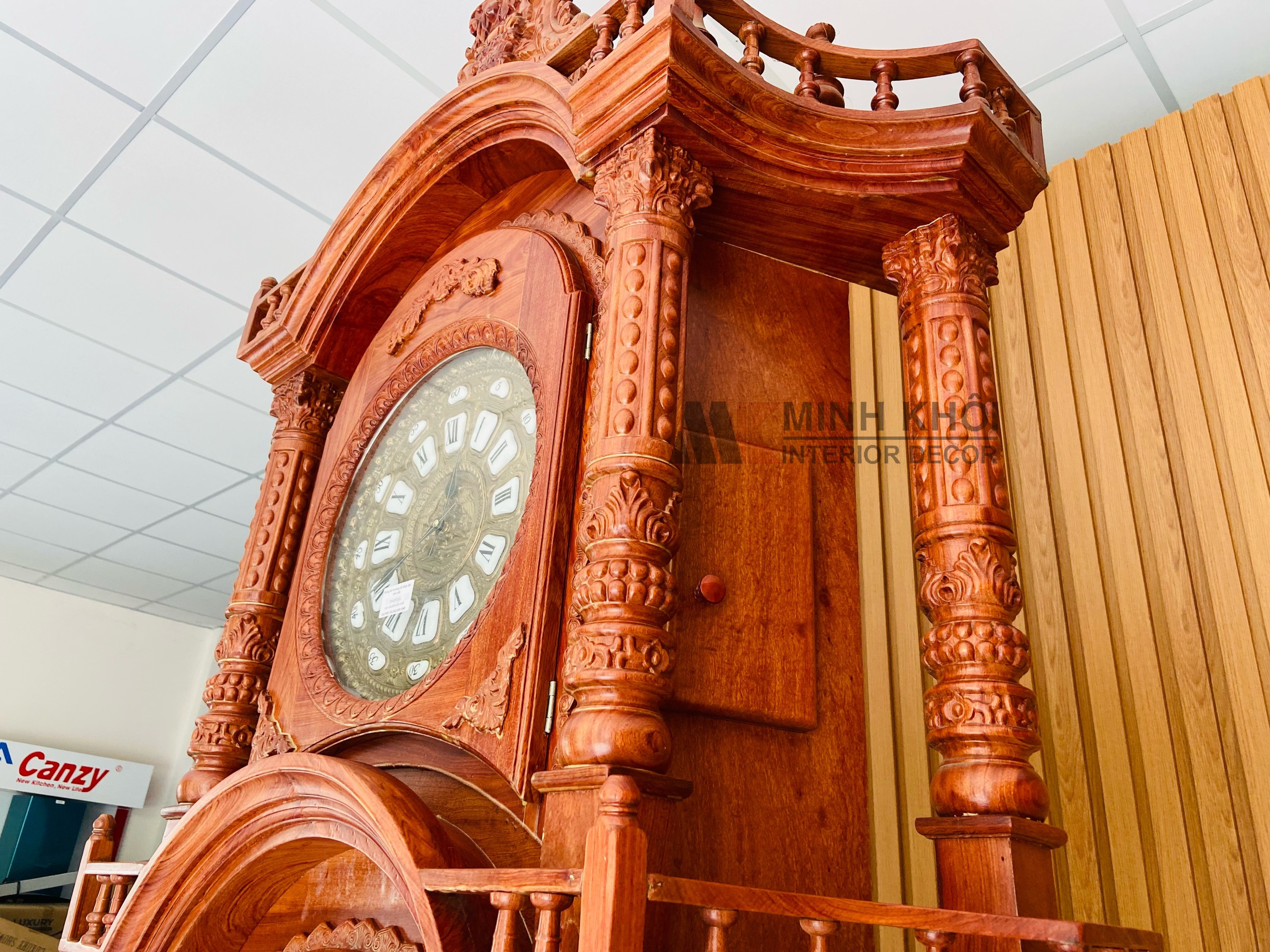 Đồng Hồ Hương Đá Tháp Đại Cao Cấp - DH907