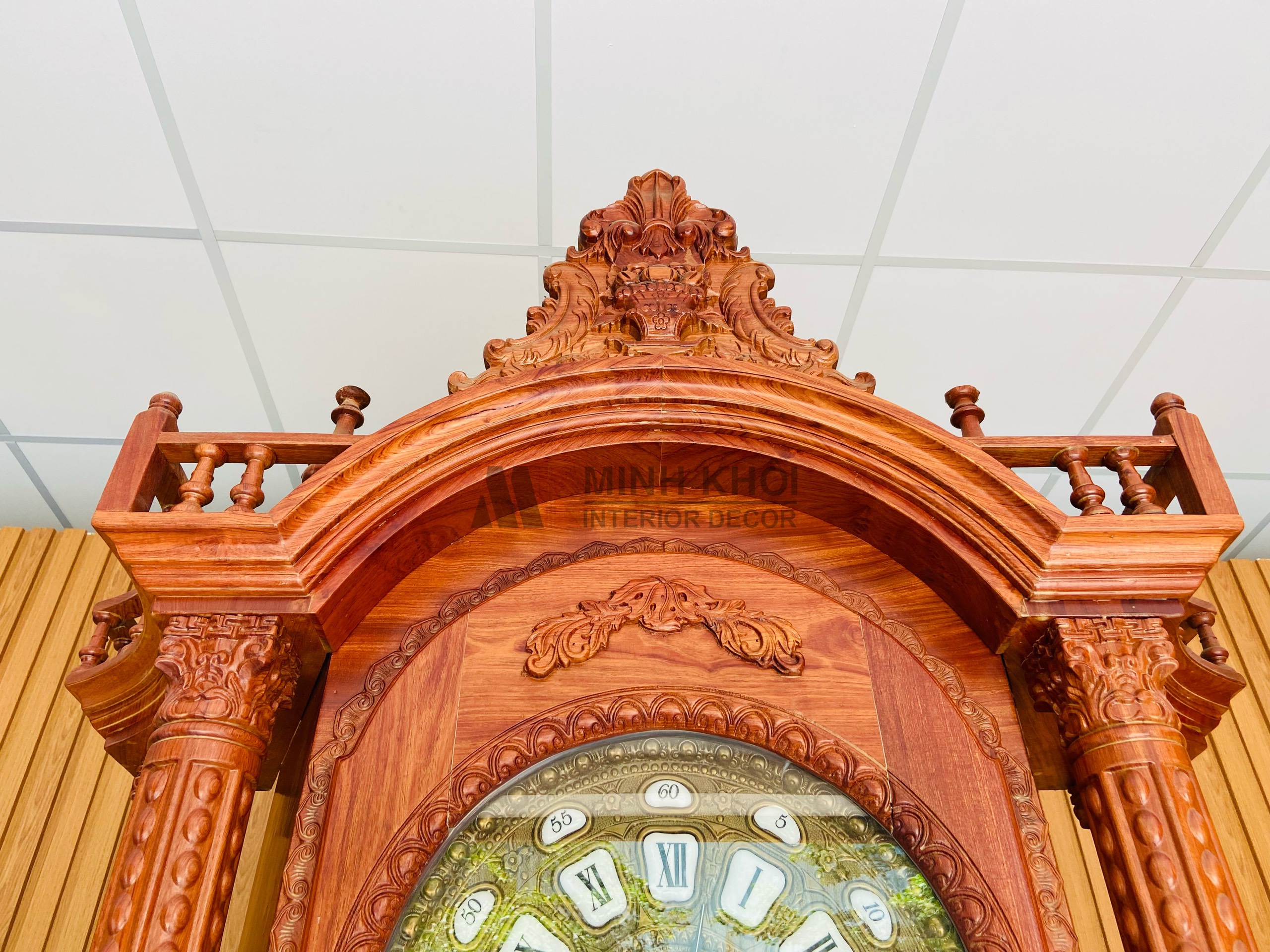 Đồng Hồ Hương Đá Tháp Đại Cao Cấp - DH907