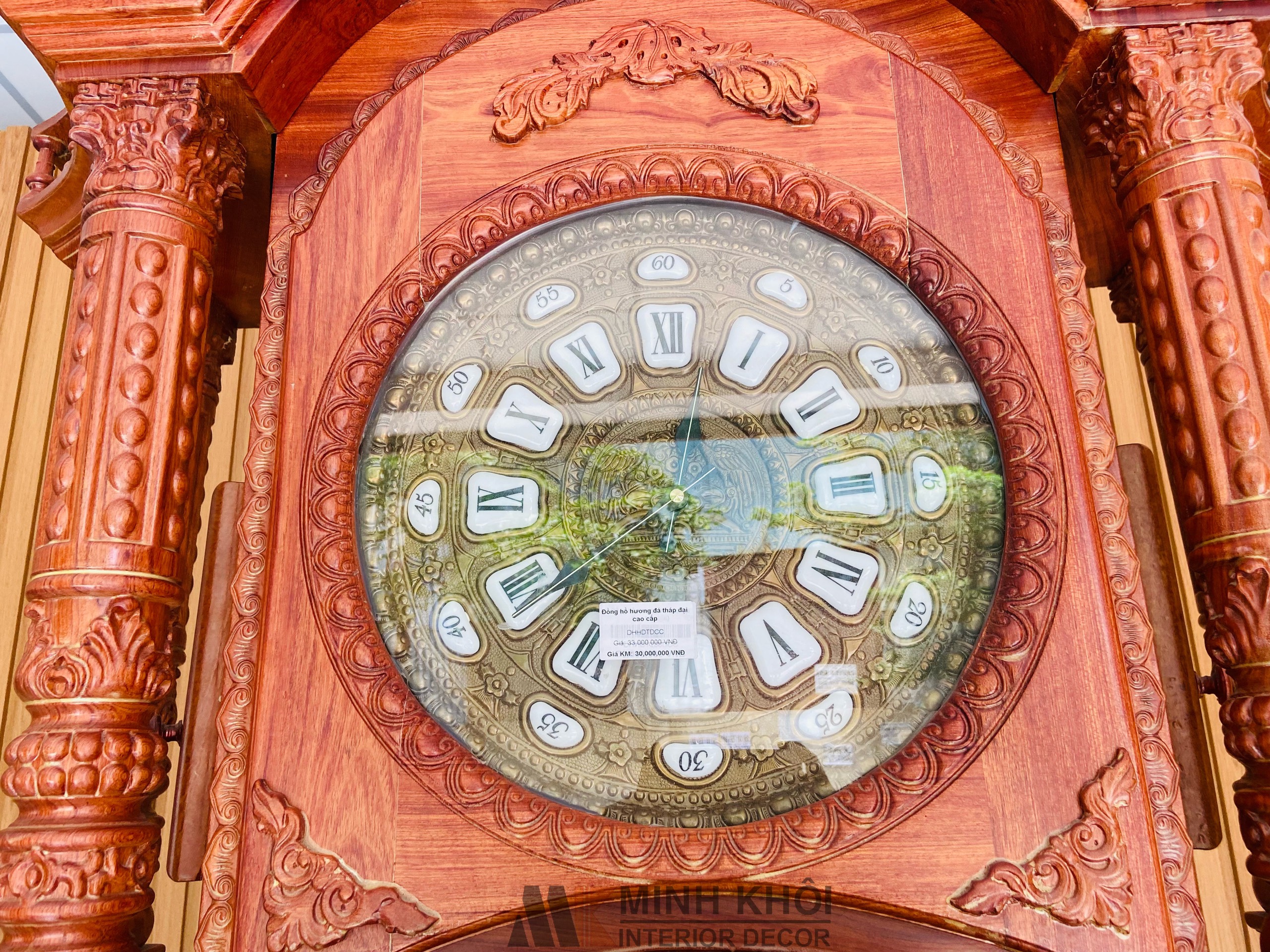 Đồng Hồ Hương Đá Tháp Đại Cao Cấp - DH907