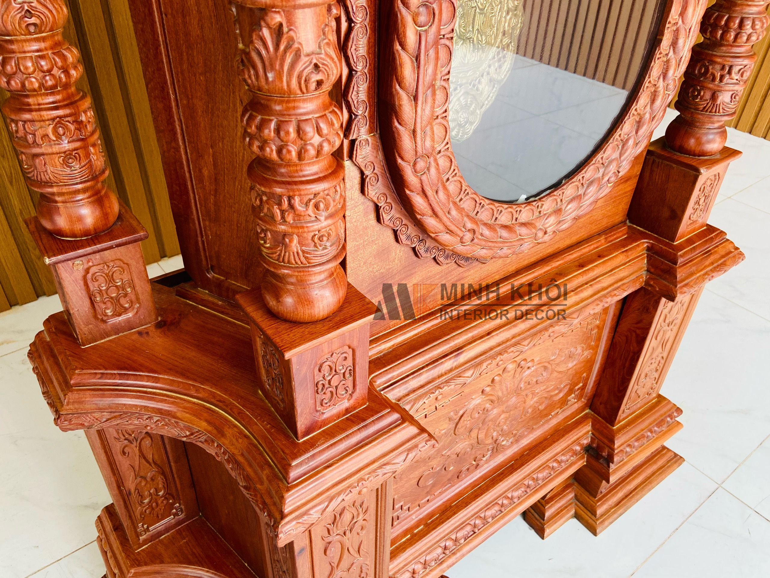 Đồng Hồ Hương Đá Tháp Đại Cao Cấp - DH907