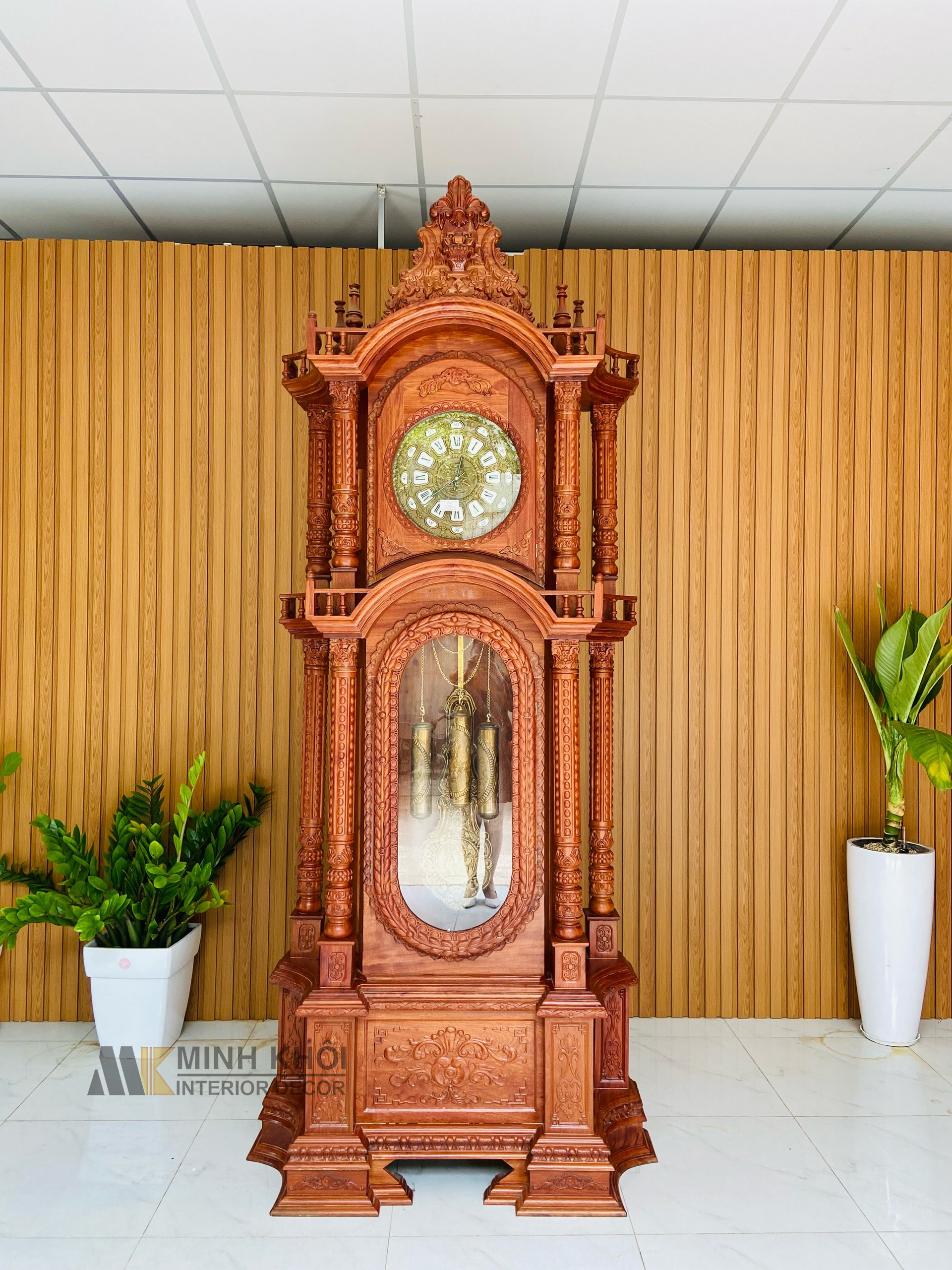 Đồng Hồ Hương Đá Tháp Đại Cao Cấp - DH907