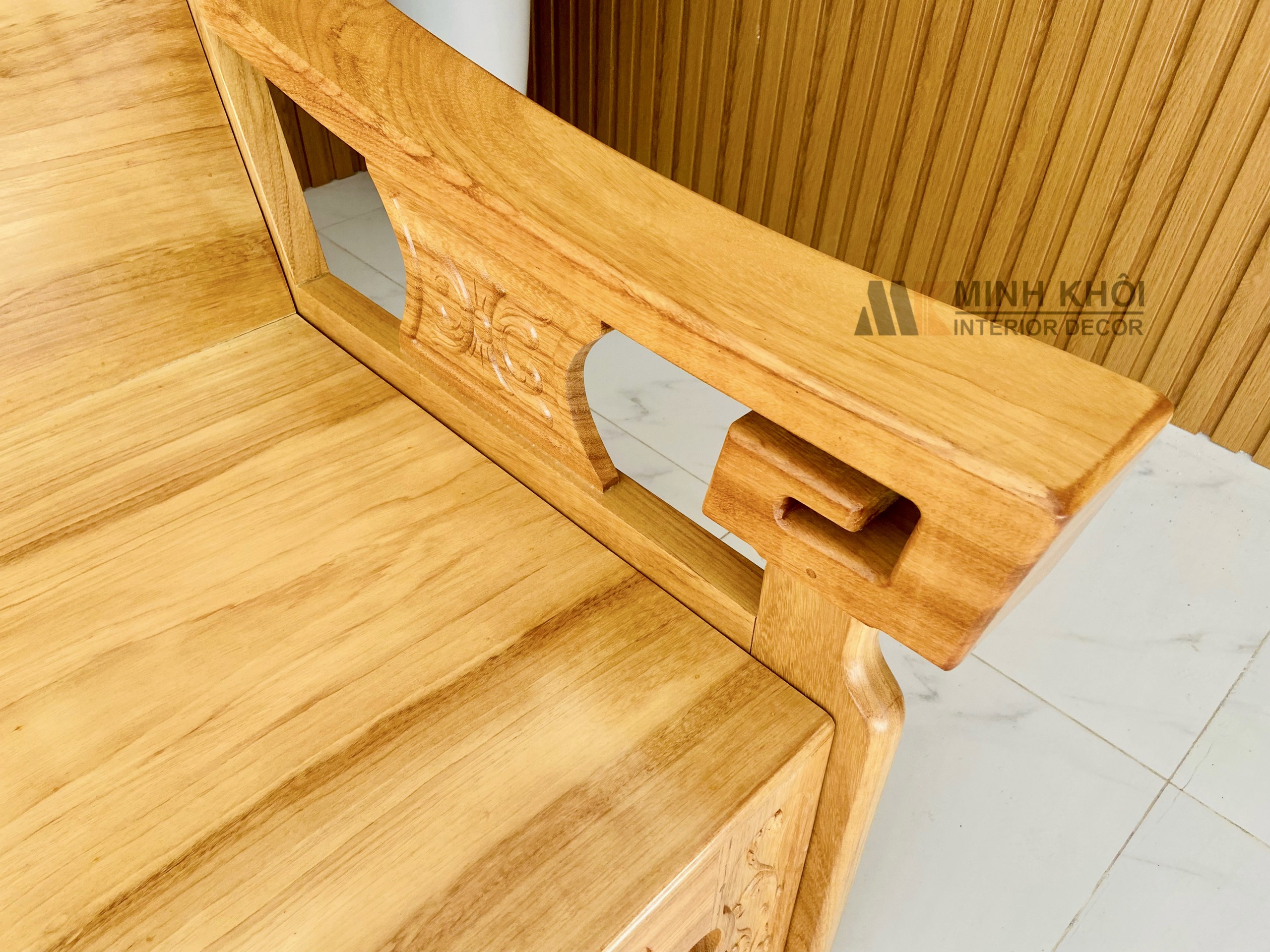 Ghế Trường Kỷ Gỗ Gõ Đỏ - GTK140