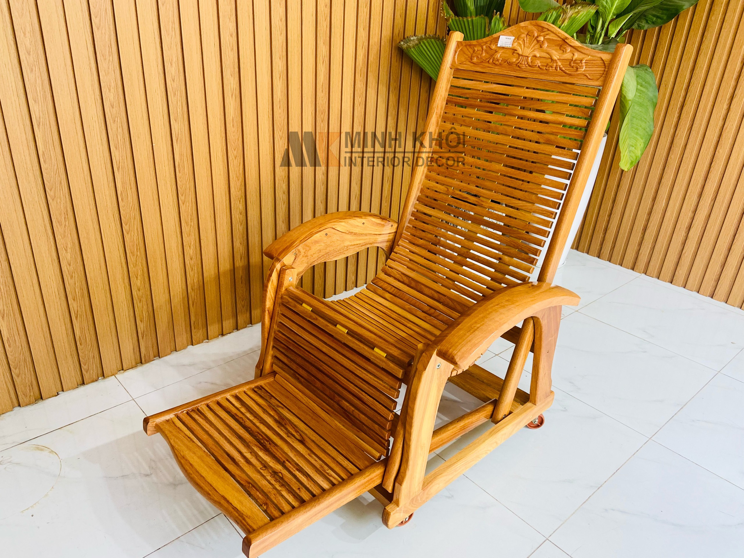 Ghế dây gỗ gõ đỏ - GPK201