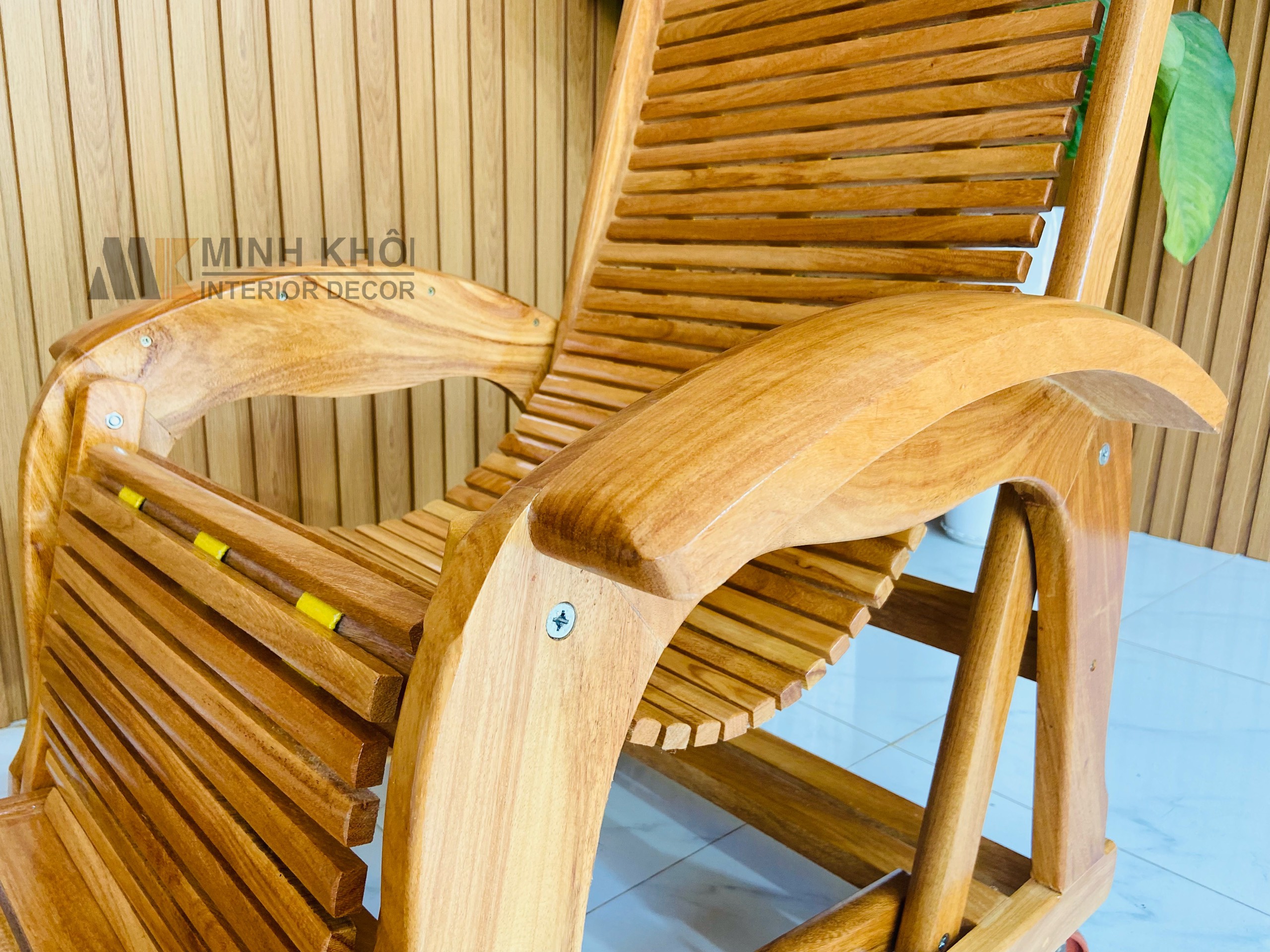 Ghế dây gỗ gõ đỏ - GPK201