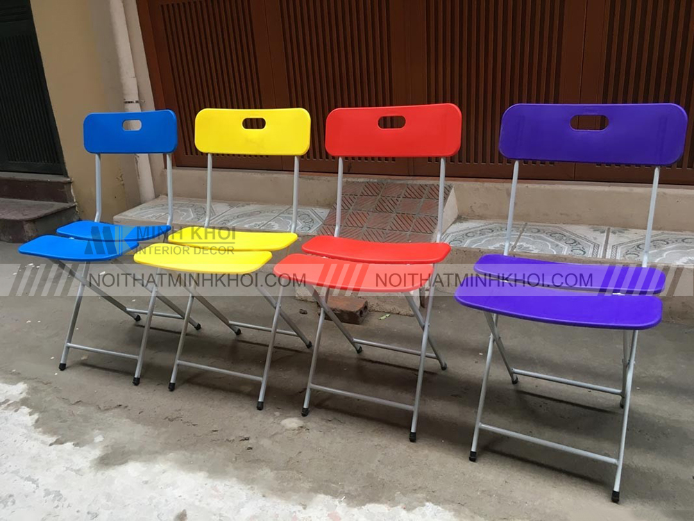Ghế xếp nhựa