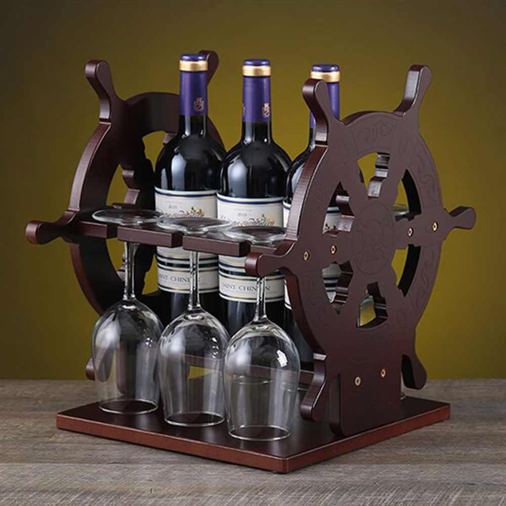 Giá Treo Ly Rượu Vang Để Bàn Quầy Bar Cao Cấp, Sang Trọng