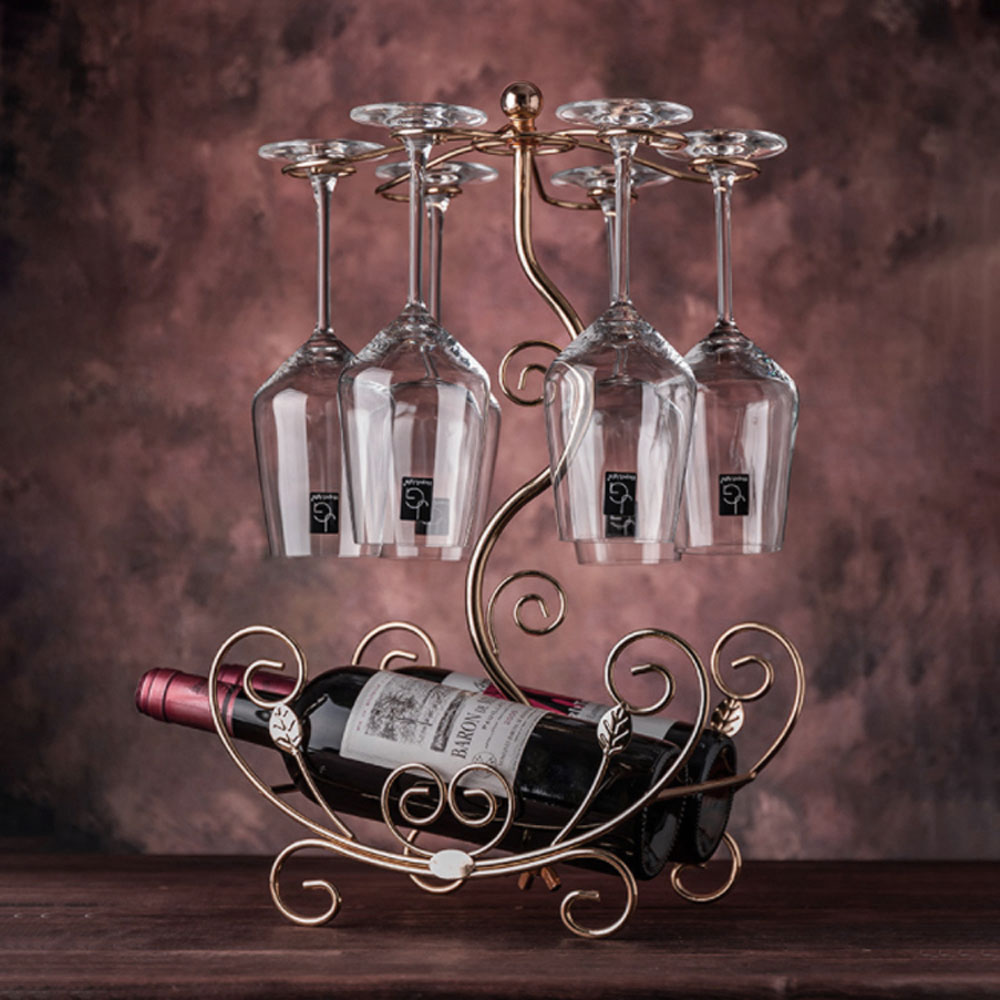 Giá Treo Ly Rượu Vang Để Bàn Quầy Bar Cao Cấp, Sang Trọng