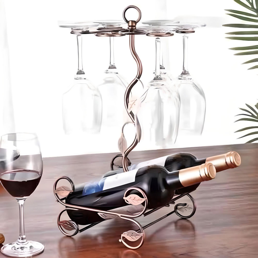 Giá Treo Ly Rượu Vang Để Bàn Quầy Bar Cao Cấp, Sang Trọng