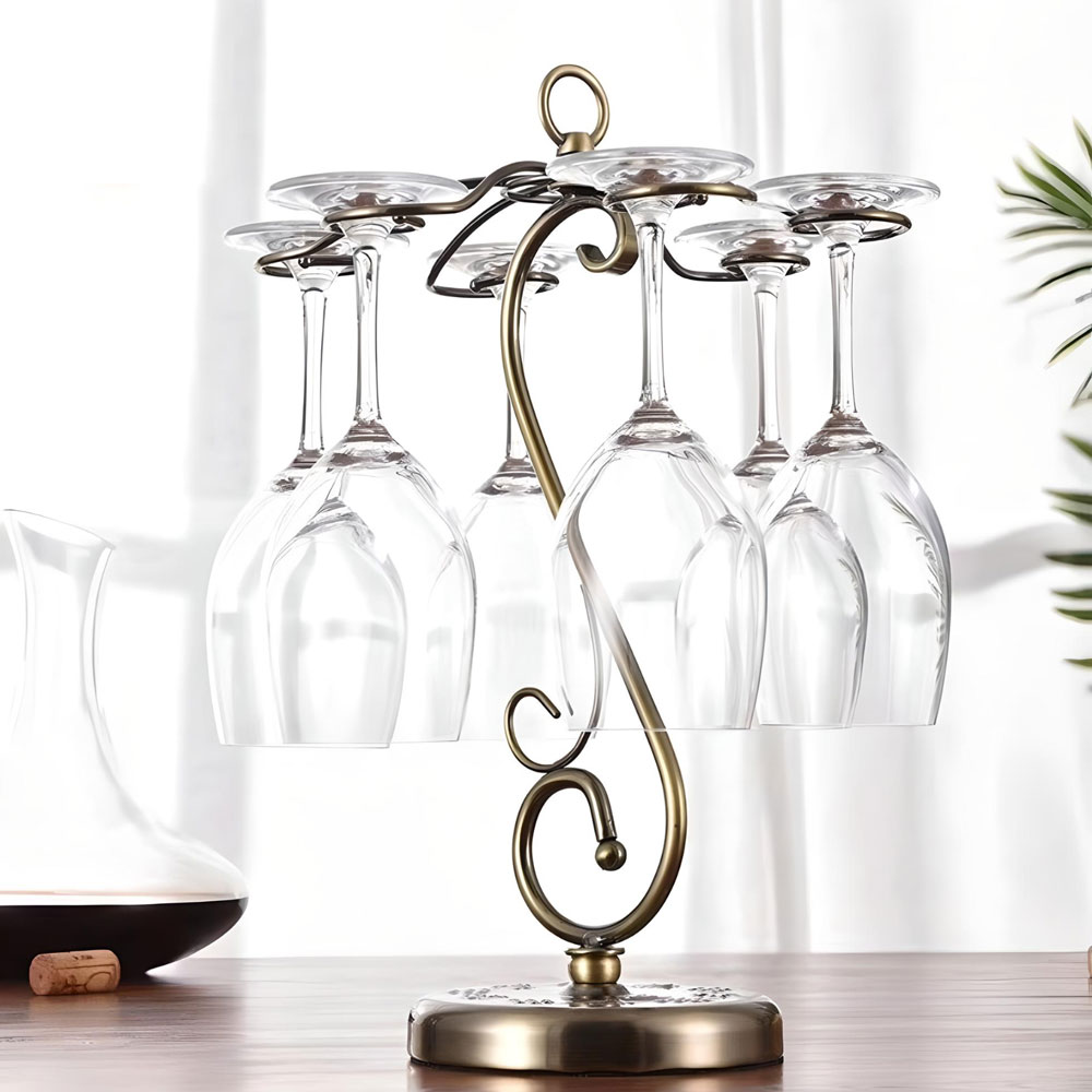 Giá Treo Ly Rượu Vang Để Bàn Quầy Bar Cao Cấp, Sang Trọng