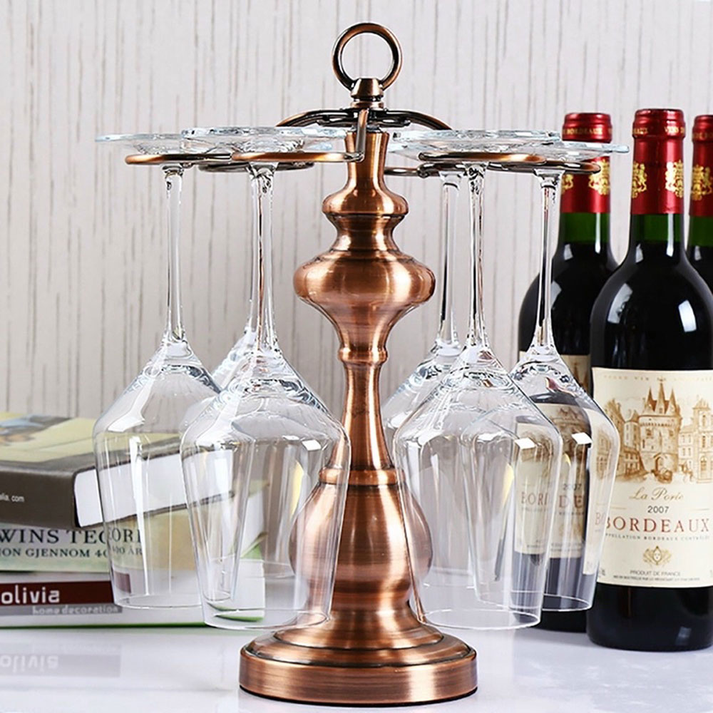 Giá Treo Ly Rượu Vang Để Bàn Quầy Bar Cao Cấp, Sang Trọng