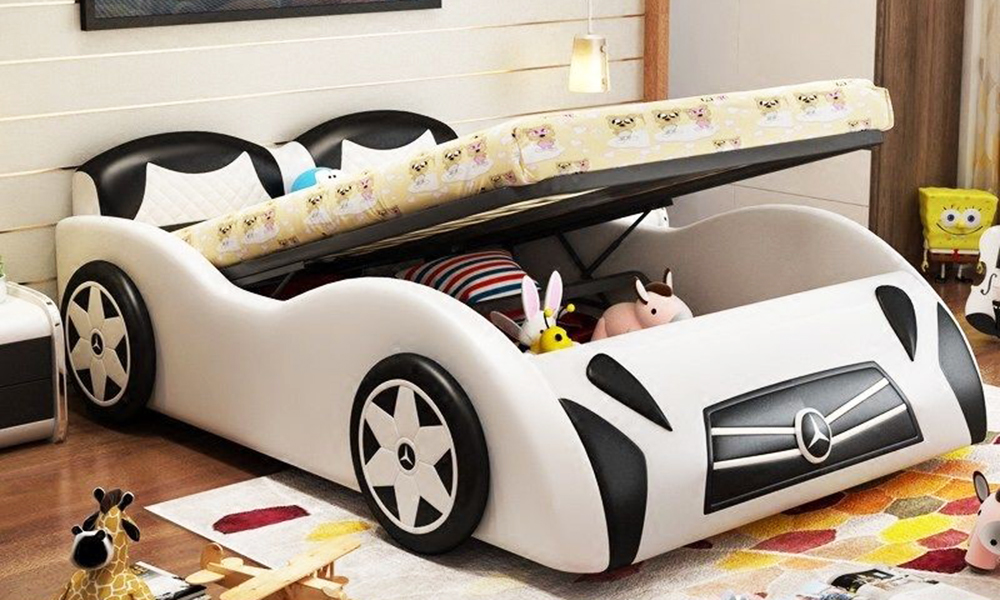 Giường Cho Bé Trai Xe Ô Tô Thông Minh, Hiện Đại