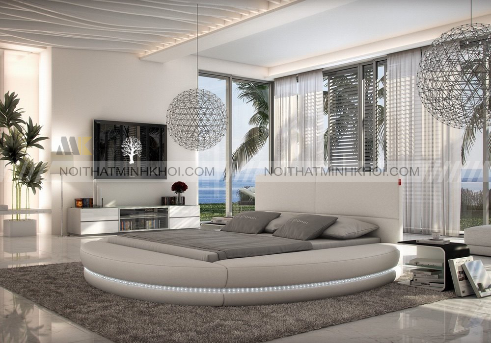 Giường cưới hình tròn