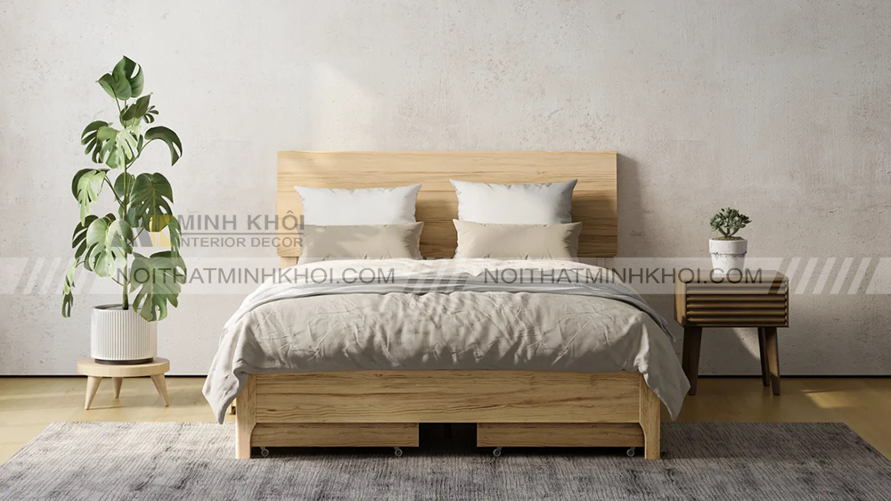 Giường cưới phong cách tối giản