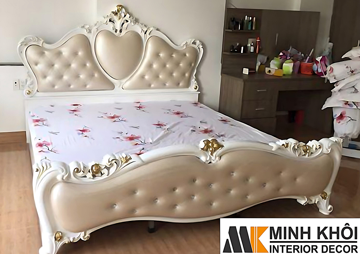 Giường Đẹp Tân Cổ Điển Cao Cấp - GN1039