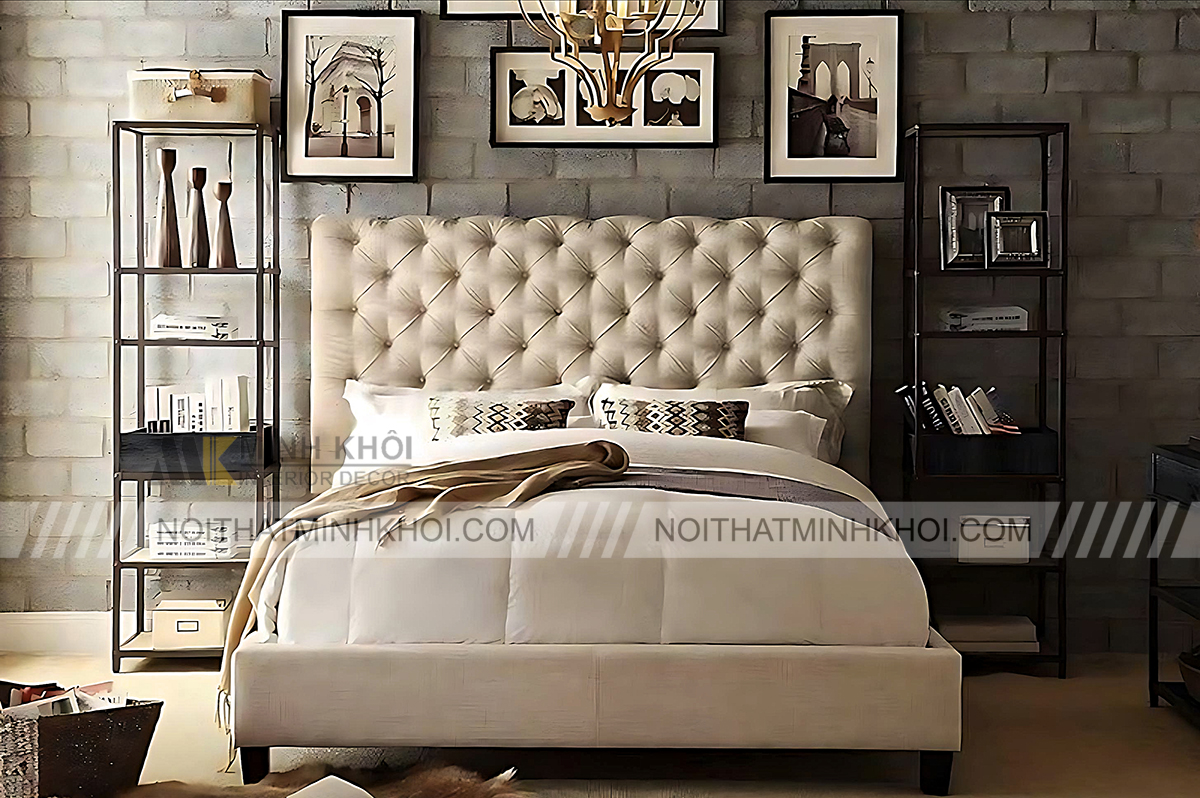 Giường Đẹp Tân Cổ Điển Quý Tộc - GN1050