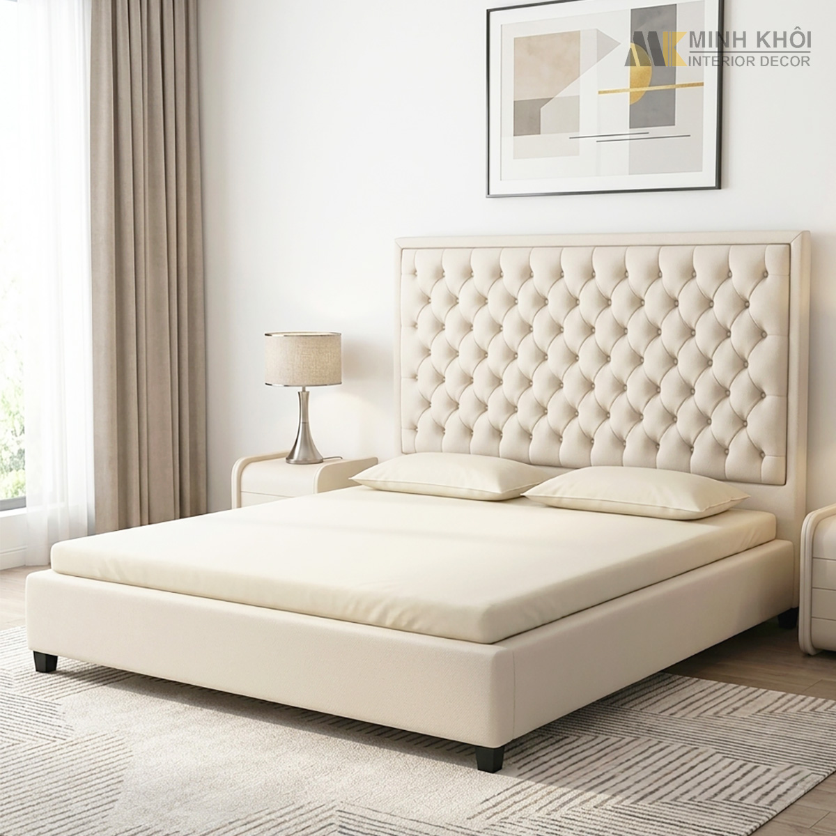 Tại sao giường bọc nệm được nhiều người yêu thích