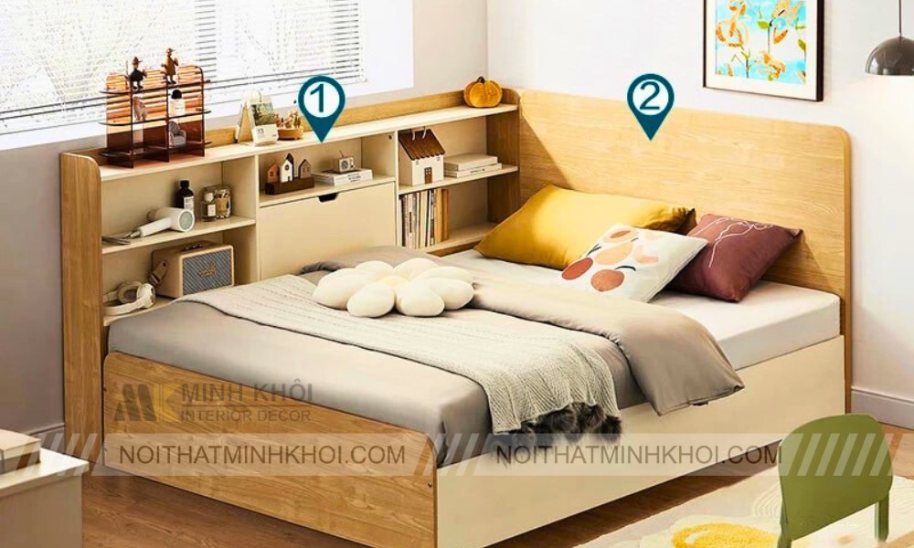 Giường hộp cao cấp giúp tiết kiệm không gian