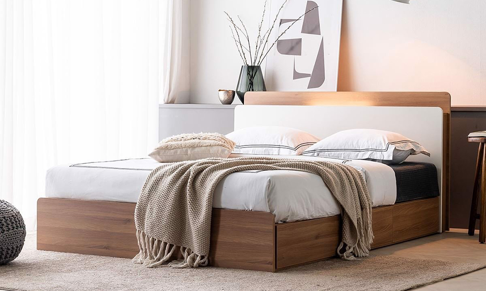 Giường kiểu Hàn Quốc dạng hộp