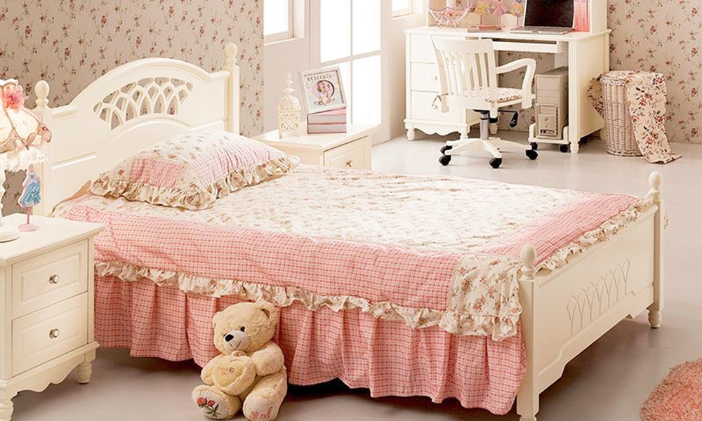 Giường Ngủ Công Chúa Đơn Giản Đẹp Mắt