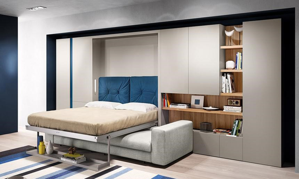 Giường ngủ đa năng giúp tiết kiệm diện tích