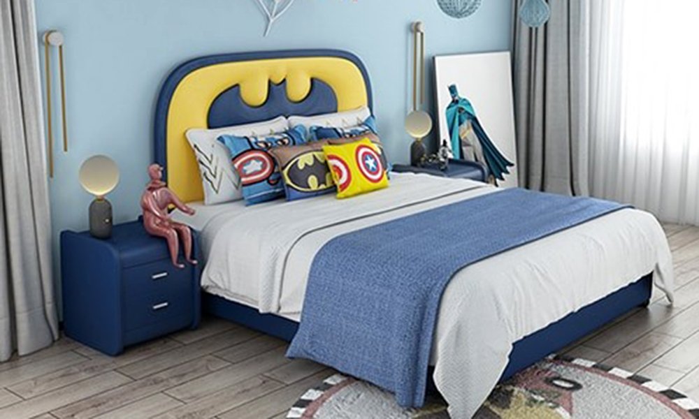 Giường Ngủ Đẹp Đơn Giản Cho Bé Trai