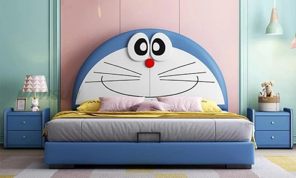 Mẫu Giường Doremon Đẹp Dễ Thương Cho Các Bé?