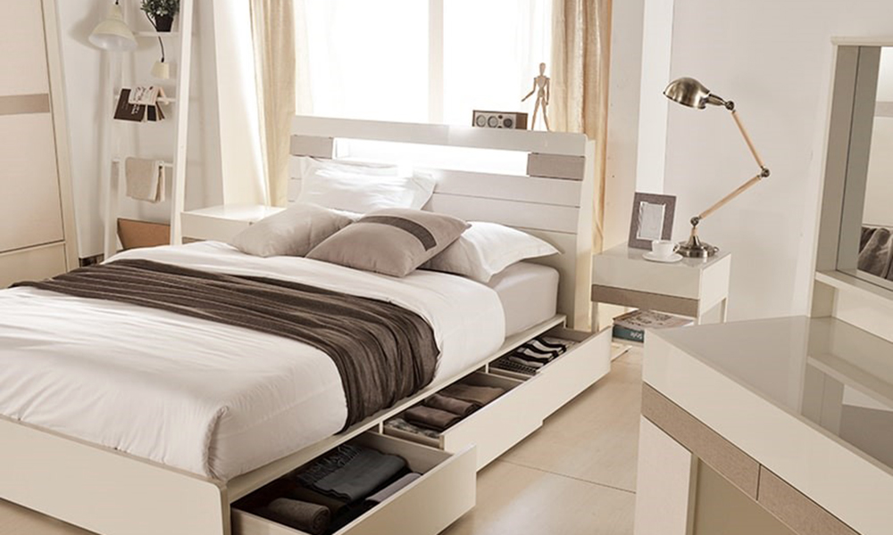 Giường ngủ Hàn Quốc có ngăn kéo