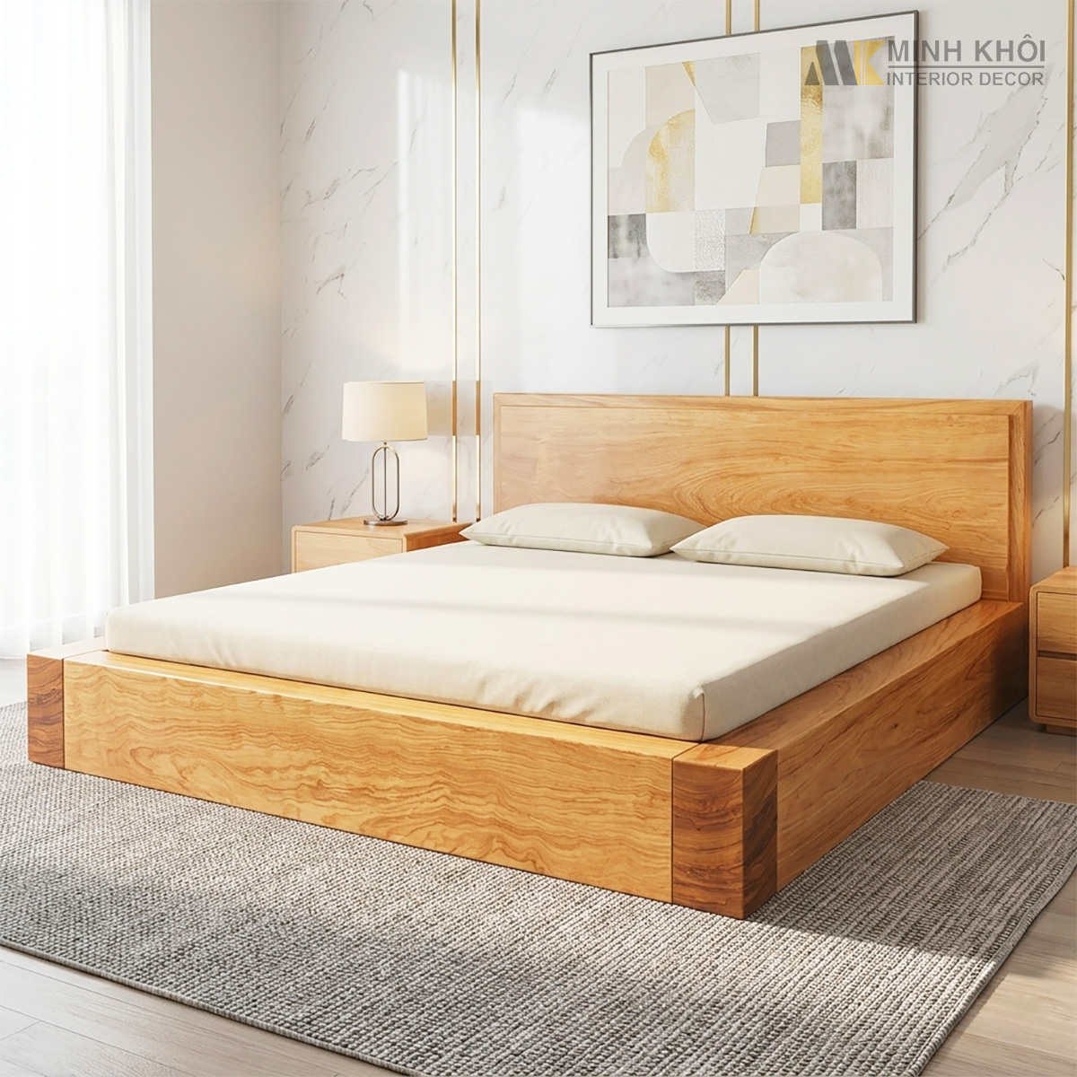 Giường ngủ kiểu Nhật đẹp