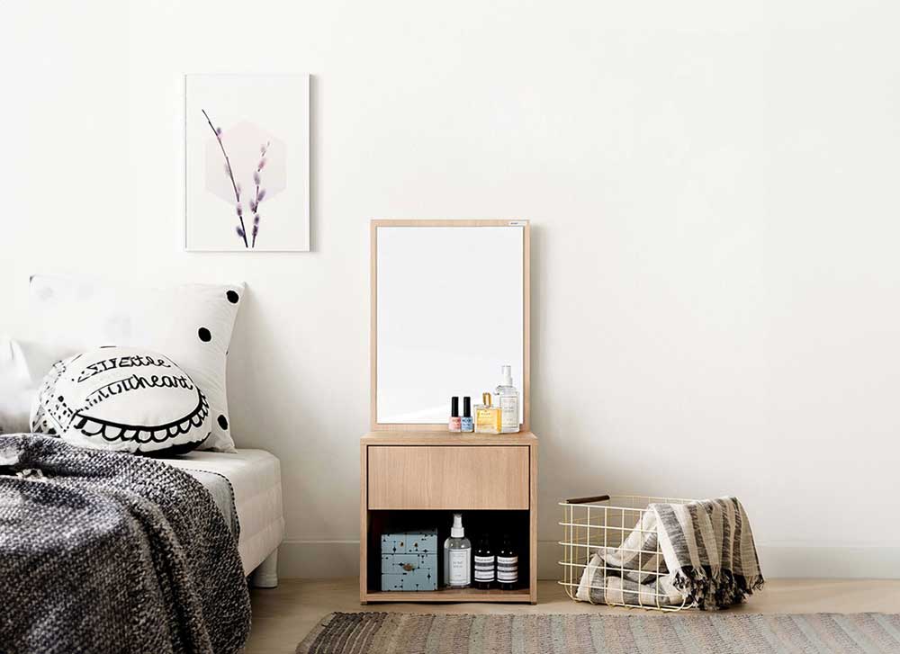 15+ Mẫu Giường Ngủ Kết Hợp Bàn Trang Điểm Cao Cấp