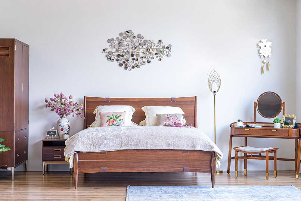 15+ Mẫu Giường Ngủ Kết Hợp Bàn Trang Điểm Cao Cấp