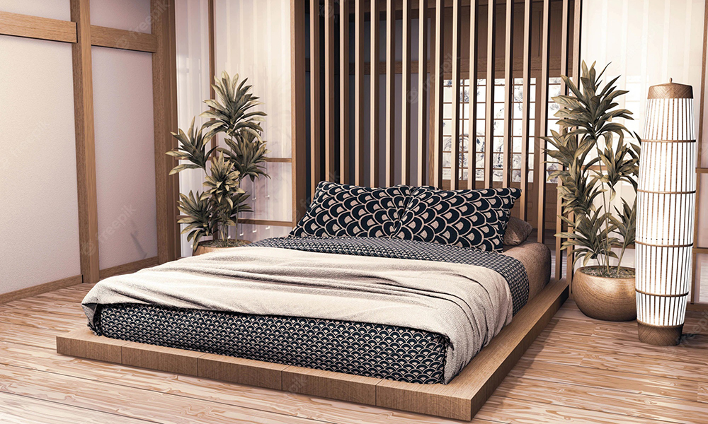 Giường ngủ kiểu Nhật đẹp