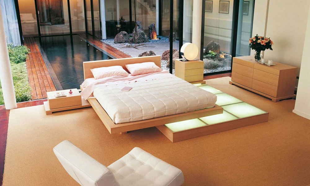 Giường ngủ kiểu Nhật đẹp