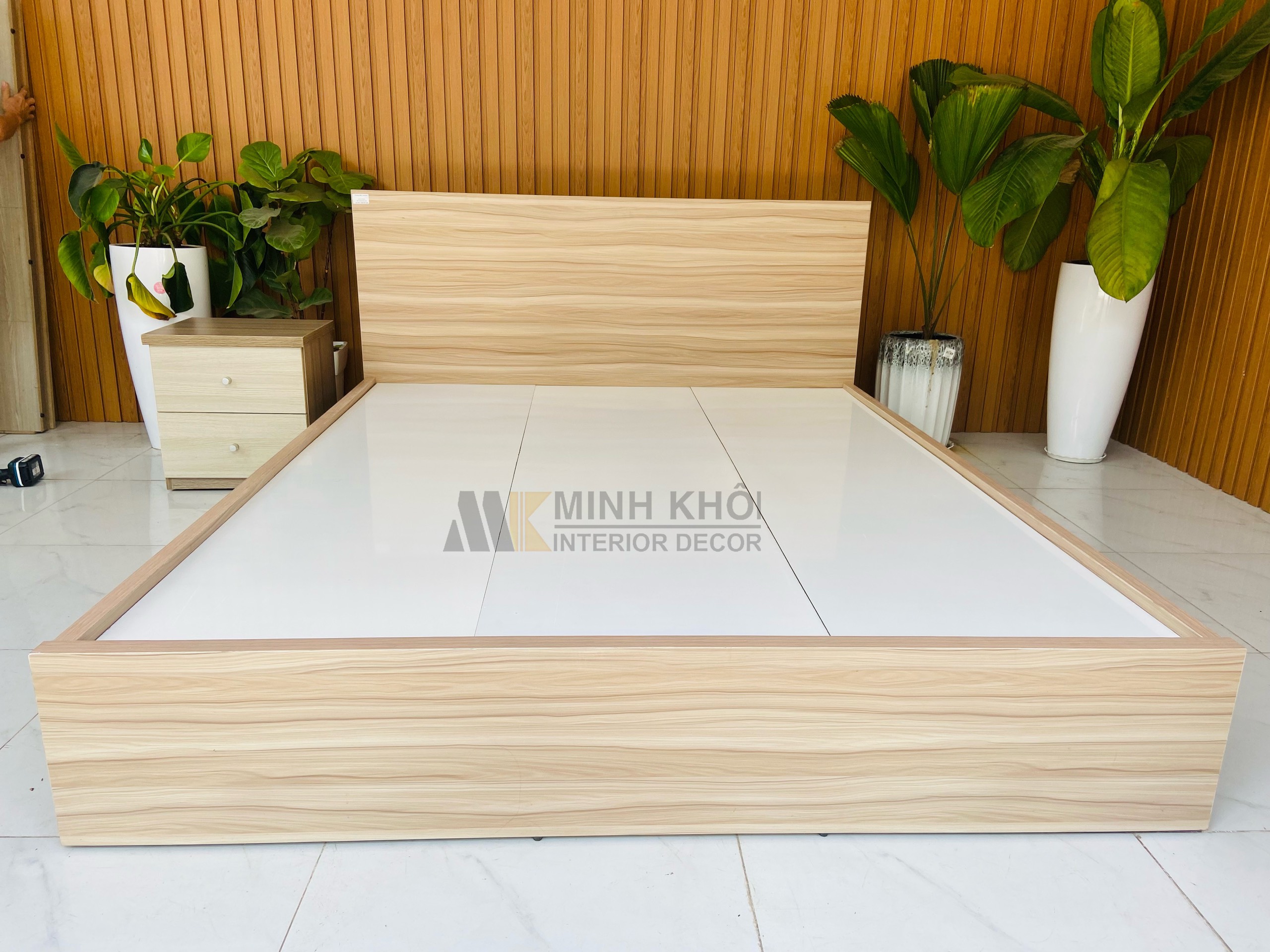 Giường Ngủ MFC 1m6 Pano - GN014