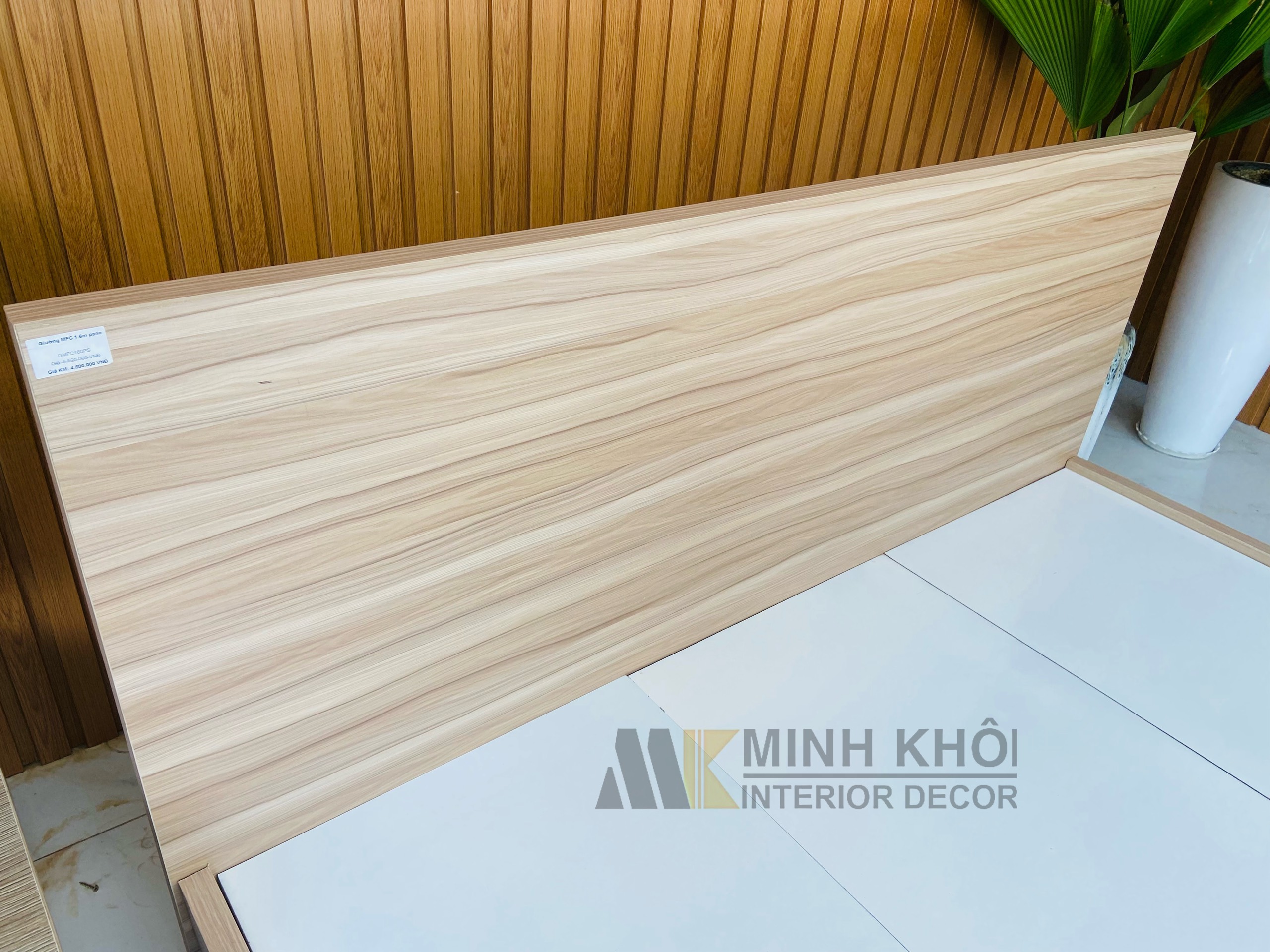 Giường Ngủ MFC 1m6 Pano - GN014