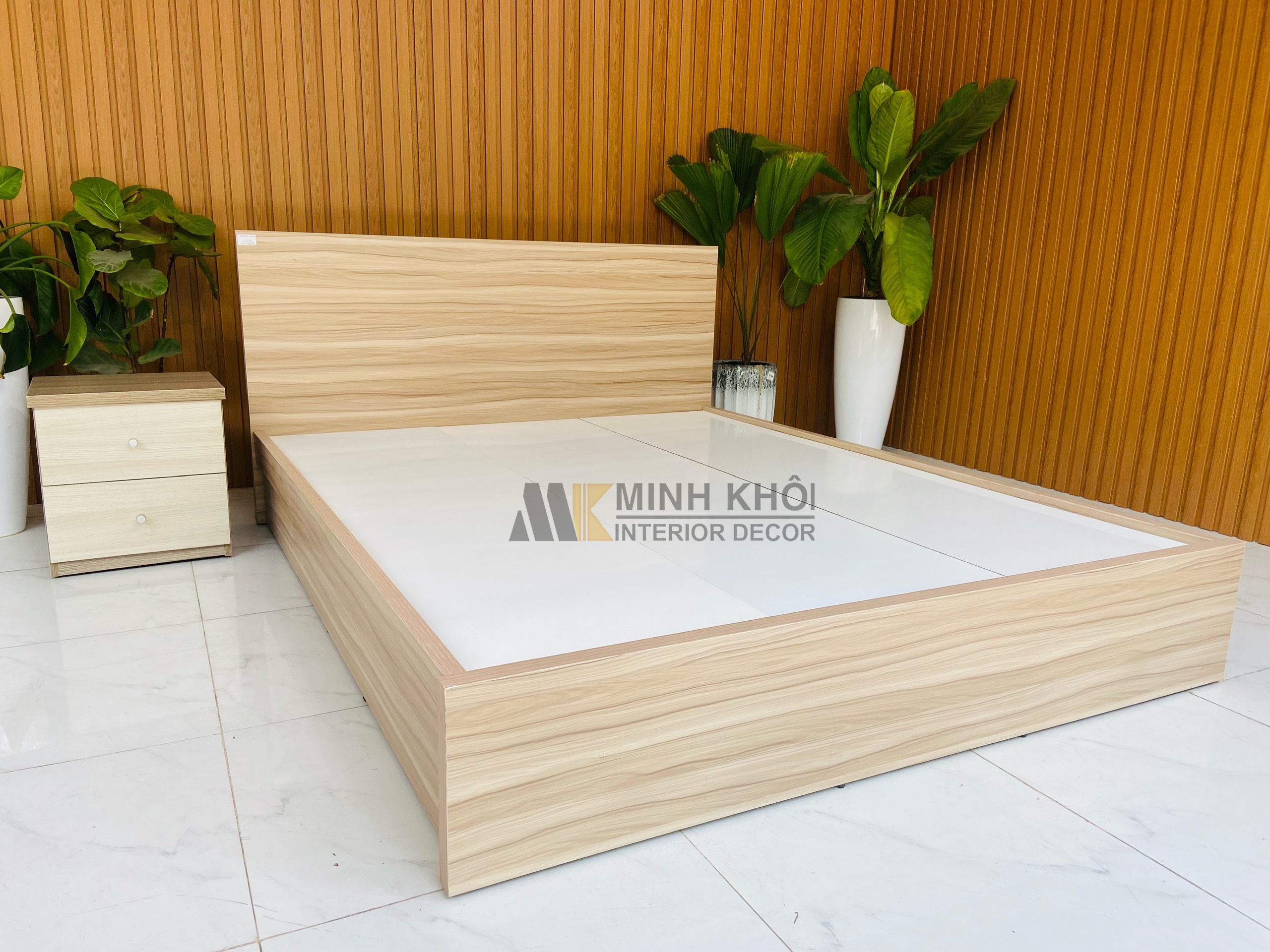 Giường Ngủ MFC 1m6 Pano - GN014