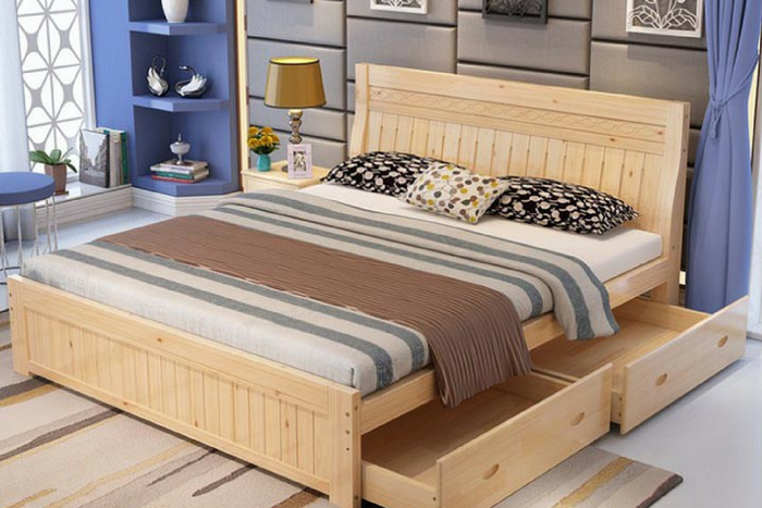 Giường ngủ có hộc tủ, giường có hộc kéo đẹp 2024 được thiết kế bởi những nhà thiết kế nổi tiếng và mang lại sự sang trọng cho không gian phòng ngủ của bạn. Với hộc tủ và hộc kéo tiện lợi, bạn sẽ không còn phải lo lắng về việc lưu trữ đồ dùng nữa. Hãy chiêm ngưỡng hình ảnh và thưởng thức giấc ngủ thoải mái, thư giãn trên một chiếc giường đẹp này.