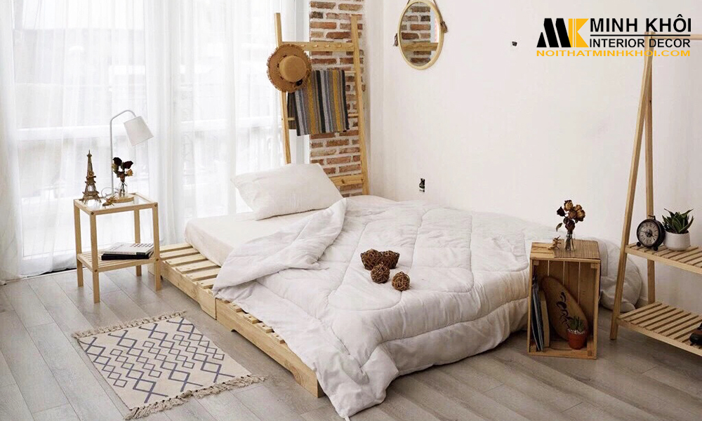Giường ngủ Pallet là gì? Ưu điểm của giường ngủ Pallet?