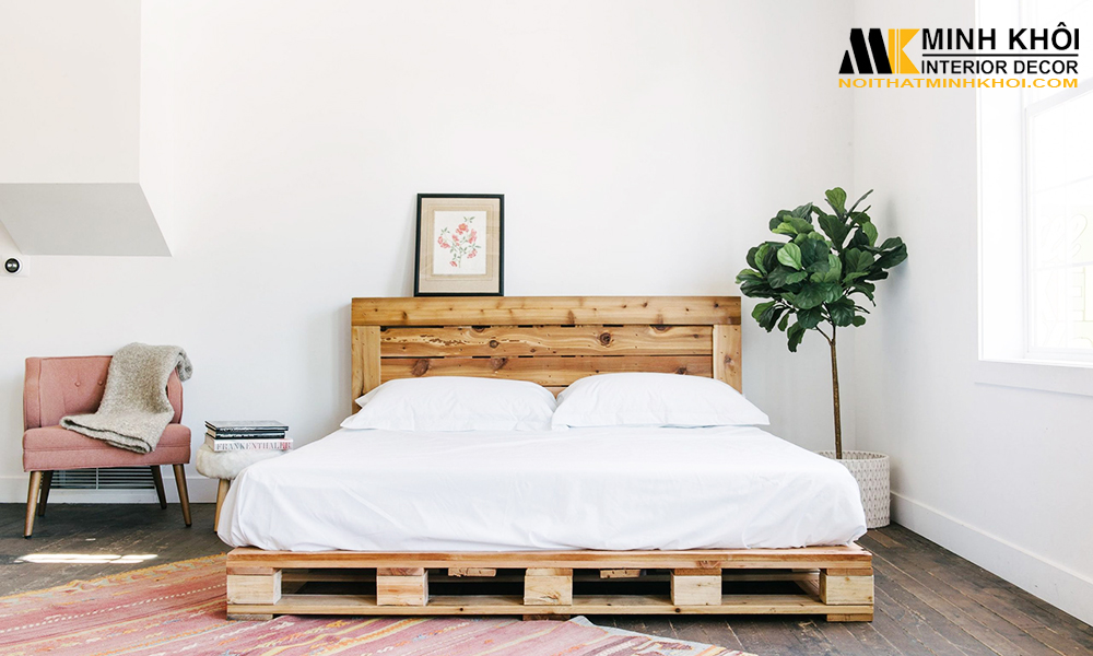 Giường ngủ Pallet là gì? Ưu điểm của giường ngủ Pallet?