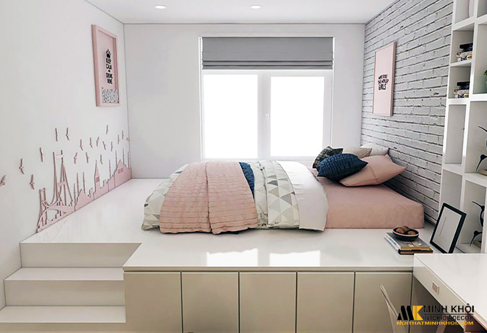 Giường ngủ thông minh có tính thẩm mỹ cao