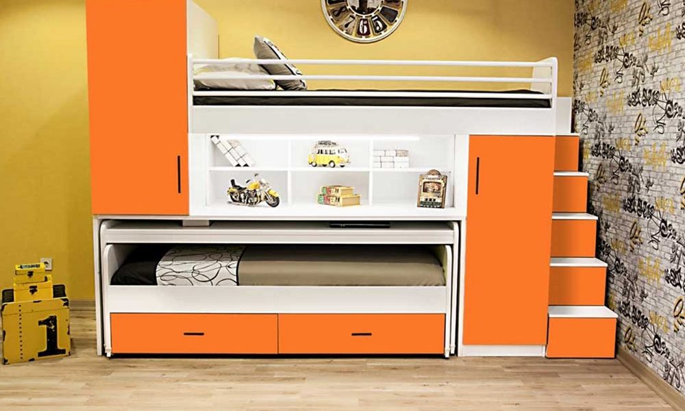 Giường ngủ thông minh có màu sắc đa dạng